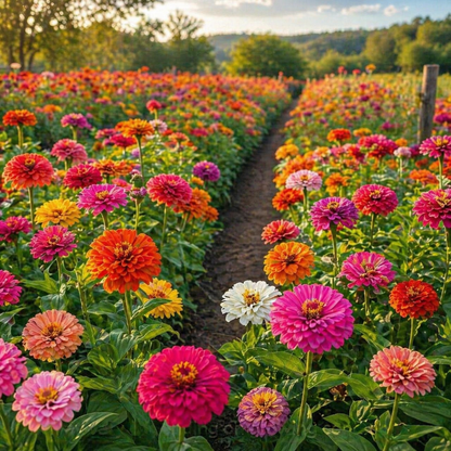🔥HOT SALE 49% OFF-Zinnia Seeds - Pure Seeds - No Filler - USA Heirloom Flower Seeds