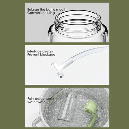 HOT SALE2 in 1 Glass Oil Sprayer & Dispenser(Buy 2 Get 10% OFF)